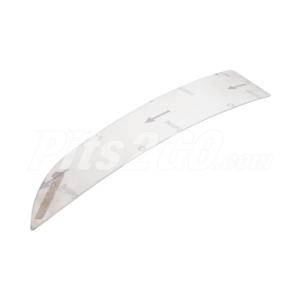 Moldura cromo para Tractocamión, Marca Volvo, compatible con VNL image number 2