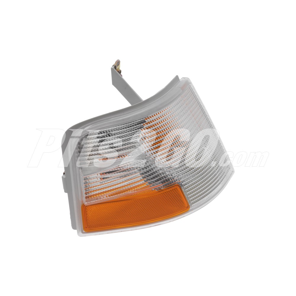 Cuarto direccional derecho blanco para Tractocamión, Marca Volvo, compatible con VNL image number 2