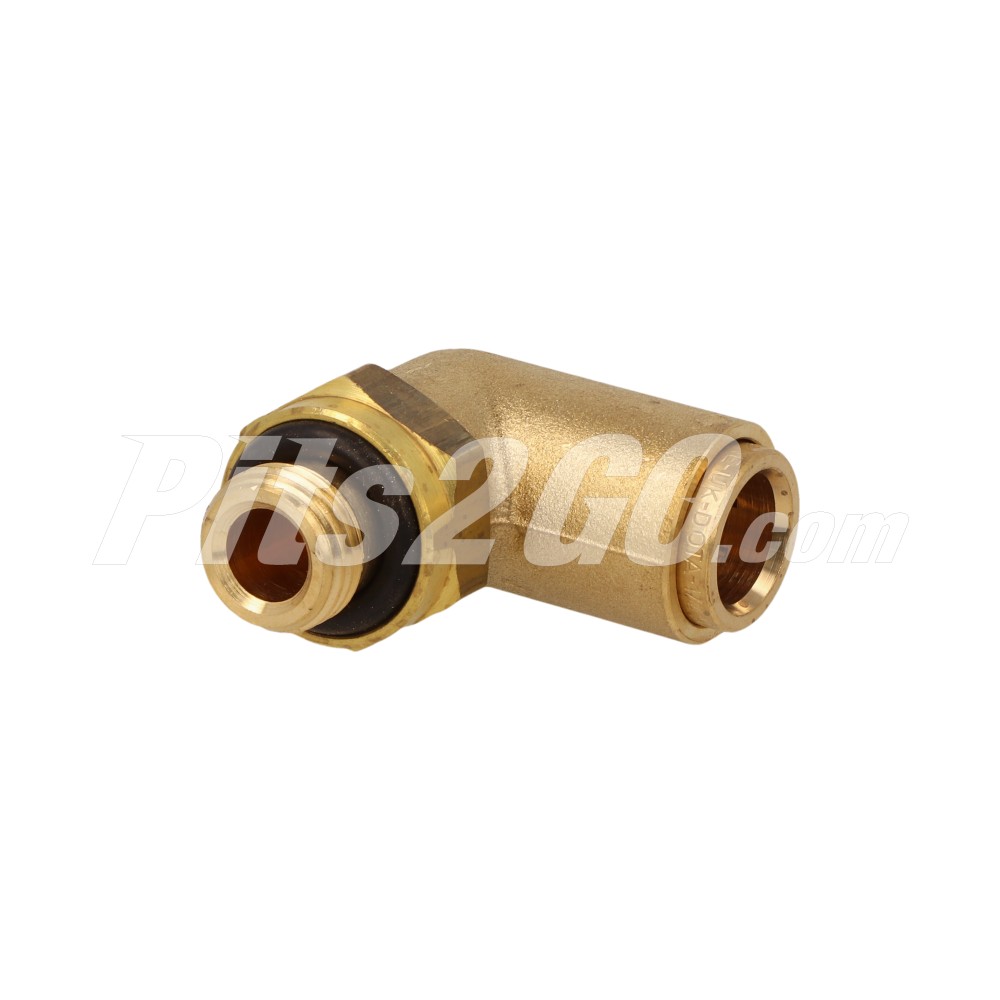Niple angular tubo 1 2, m16x1.5 rosca para Tractocamión, Marca Volvo, compatible con FH image number 3