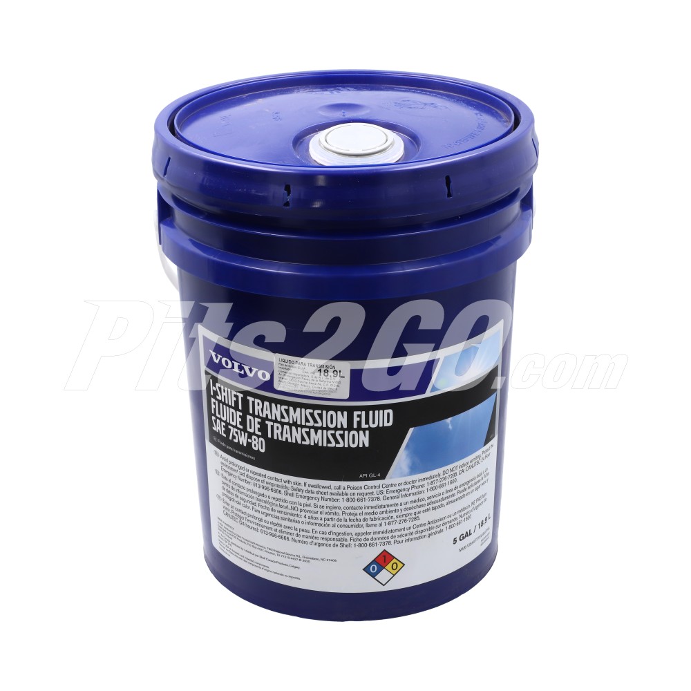Aceite transmisión cubeta 18.9 litros, para Tractocamión, Marca del producto: Volvo, compatible con: VNL,Número de parte: 120548 image number 3