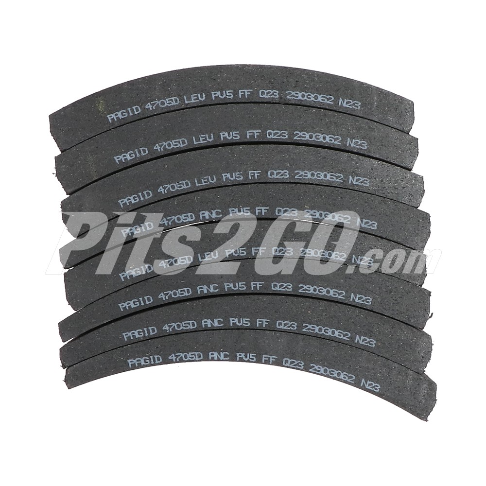 Balata para Tractocamión, Marca Freightliner, compatible con Genérico image number 3