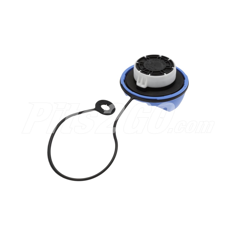 Tapón llenado azul para Tractocamión, Marca Volvo, compatible con VNL image number 1