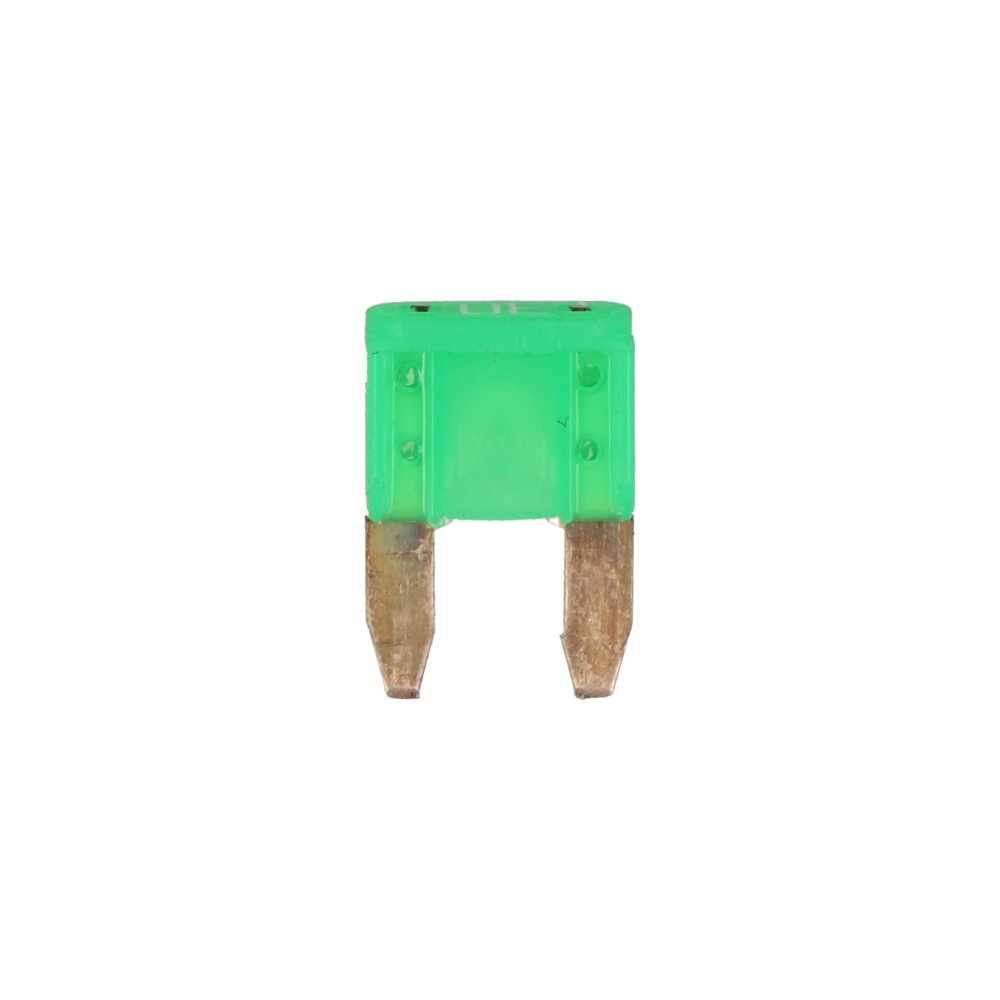 Fusible mini 30 amperes  verde para Tractocamión, Marca Volvo, compatible con FH,FM image number 0