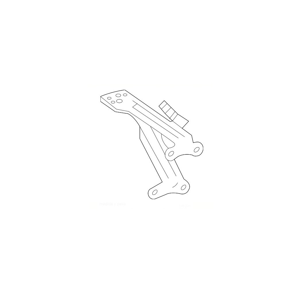Soporte de escape para Vanes, Marca Mercedes Benz, compatible con Sprinter