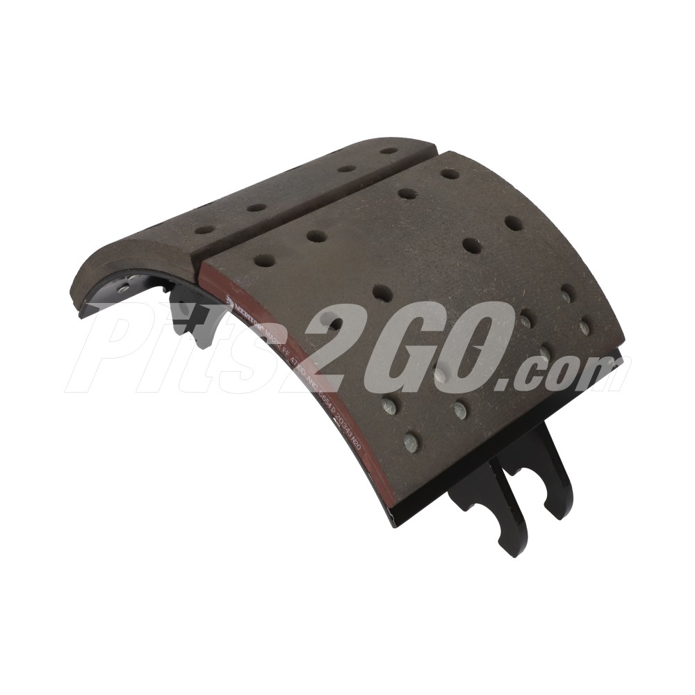 Balata  trasera 4710 para Tractocamión, Marca Meritor, compatible con Genérico image number 1