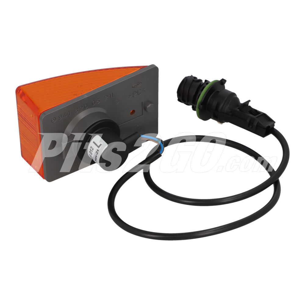 Luz intermitente izquierda para Tractocamión, Marca Mercedes-Benz, compatible con Actros image number 2