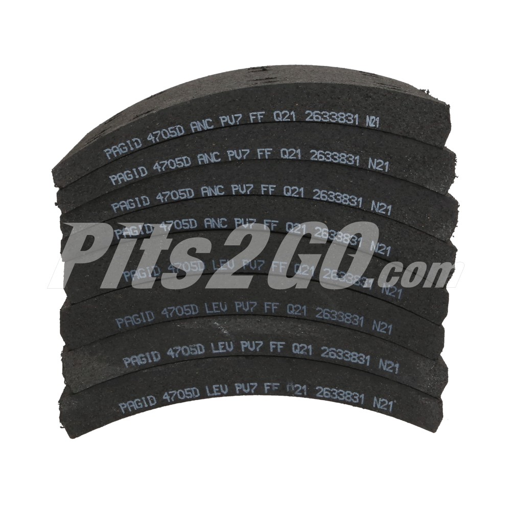 Balatas para Buses, Marca Freightliner, compatible con Genérico image number 1