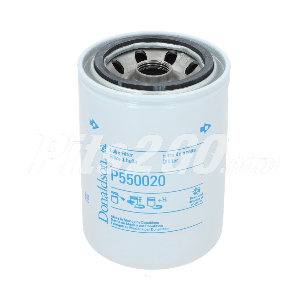Filtro de aceite enroscable para Tractocamión, Marca Donaldson, compatible con Genérico image number 2