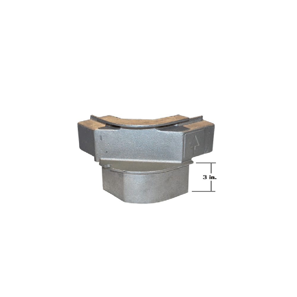 Tapa de esquina gda tapa de esquina, rd/s 3" rad placa de aluminio trl para Remolques, Marca Great Dane, compatible con Cajas