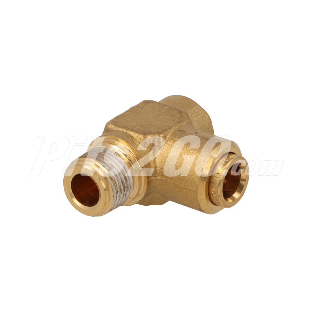 Conexión T 3/8 npt x 1/4 x 3/8 para Tractocamión, Marca Volvo, compatible con FH image number 1