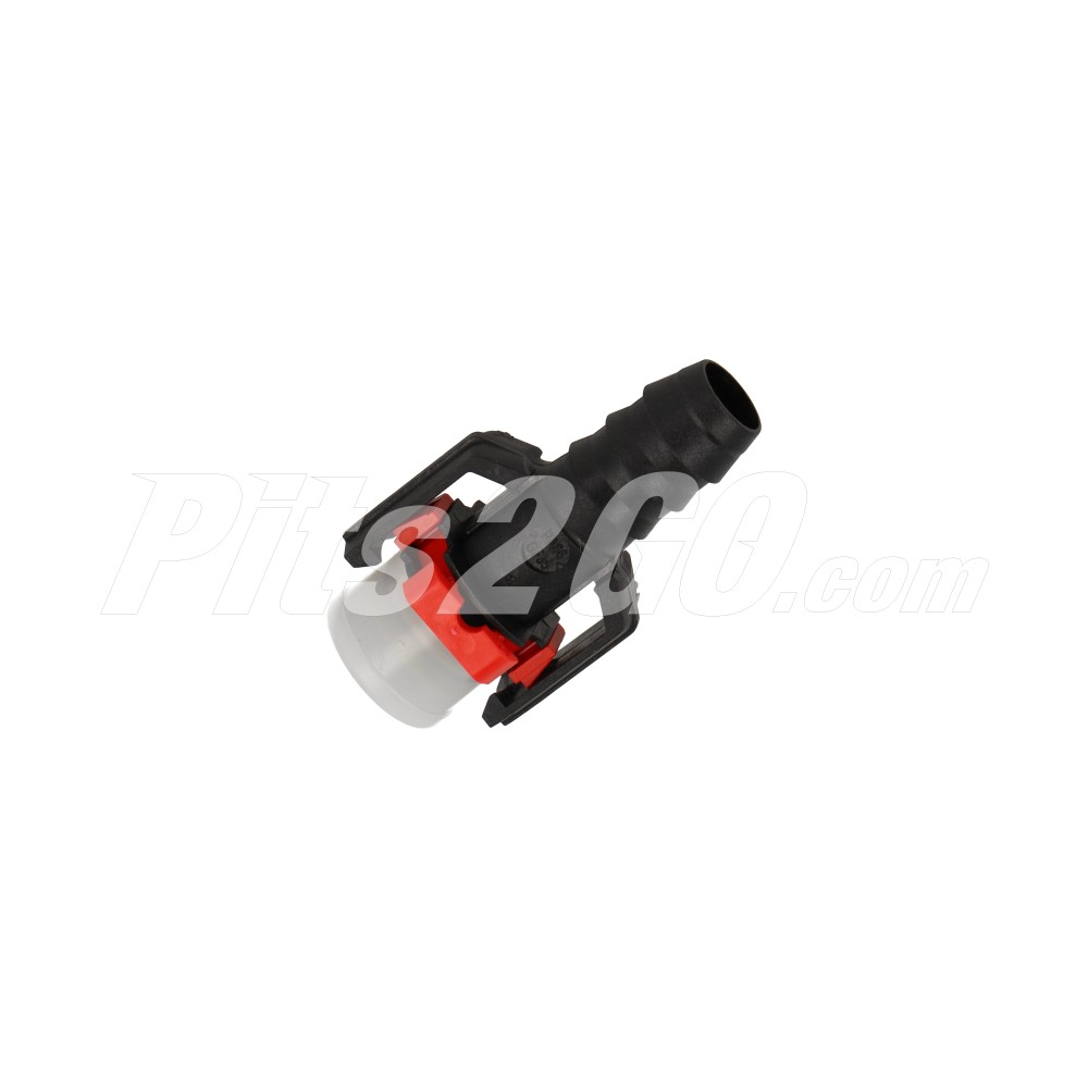 Conexión recta para manguera 5/8 roja para Tractocamión, Marca Volvo, compatible con FH image number 3