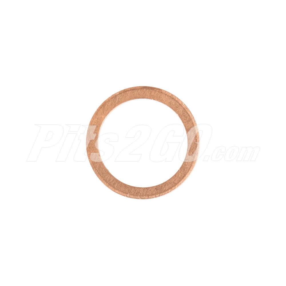 Junta  cobre 18mm interior. 24mm exterior para Tractocamión, Marca Foton, compatible con FH,FM image number 2
