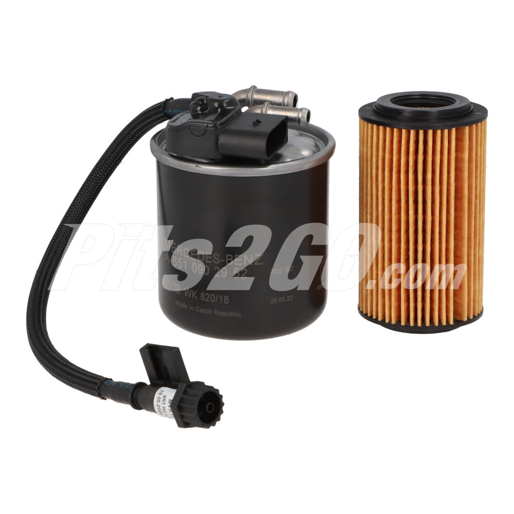 Kit de piezas de filtro de aire de aceite y combustible para Vanes, Marca Mercedes-Benz, compatible con Sprinter image number 2