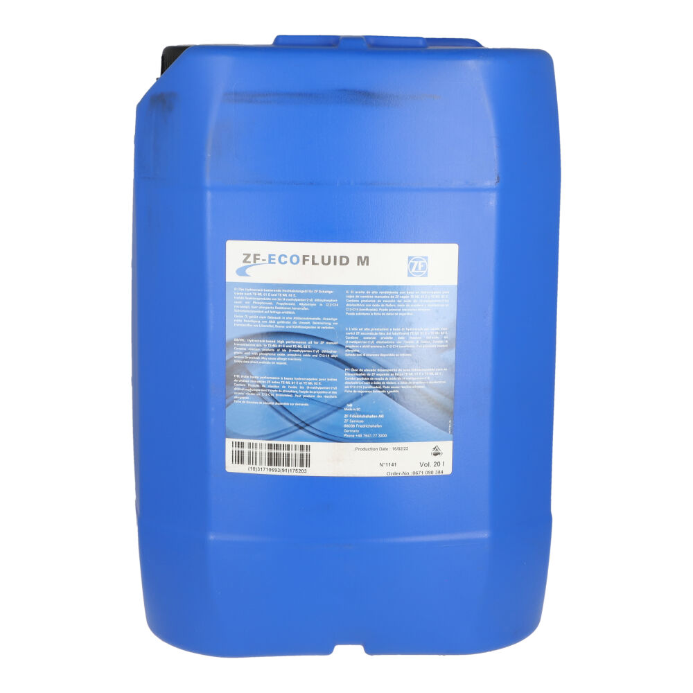 Aceite garrafa 20 litros sintético transmisión para Buses
