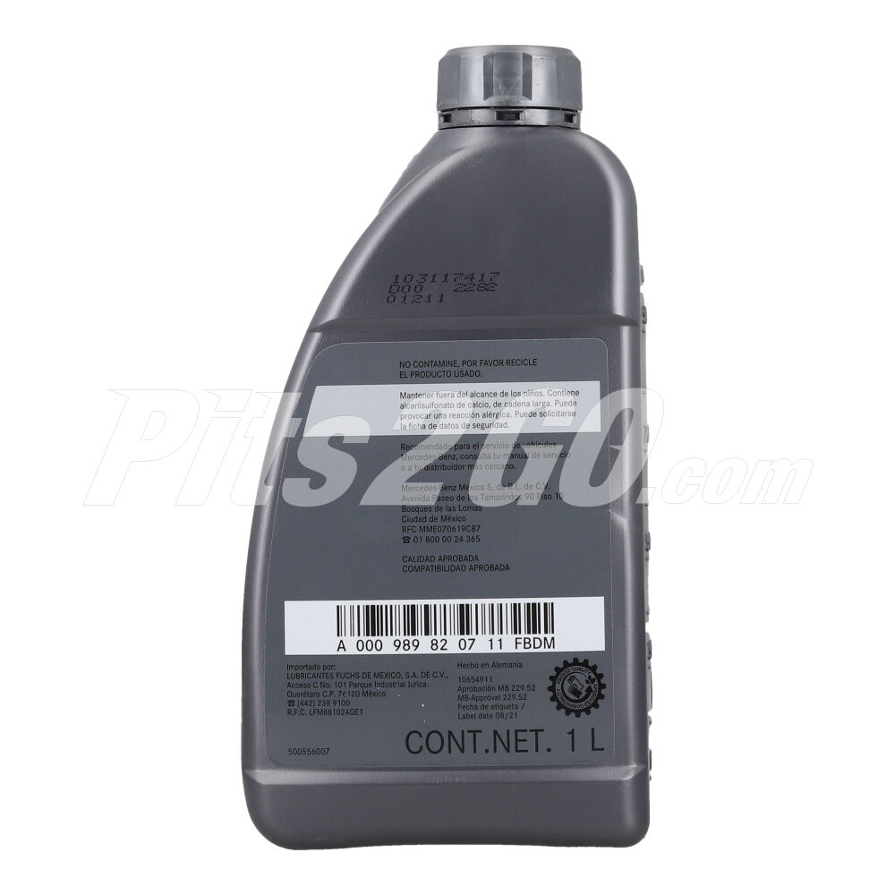 Aceite para motor SAE 5W-30 MB 229.52 image number 1