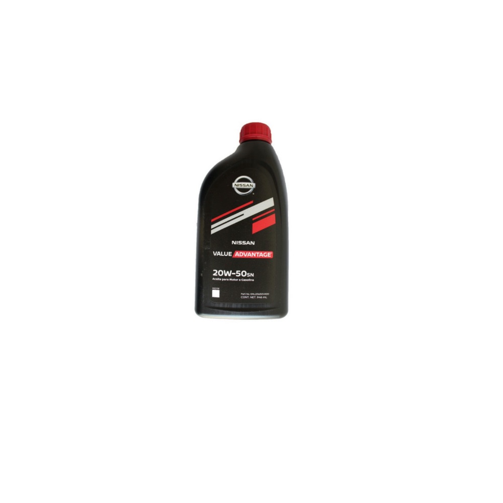 Aceite 20w50 multigrado para Pick up, Marca Nissan, compatible con NP300,EML20-W50VADD
