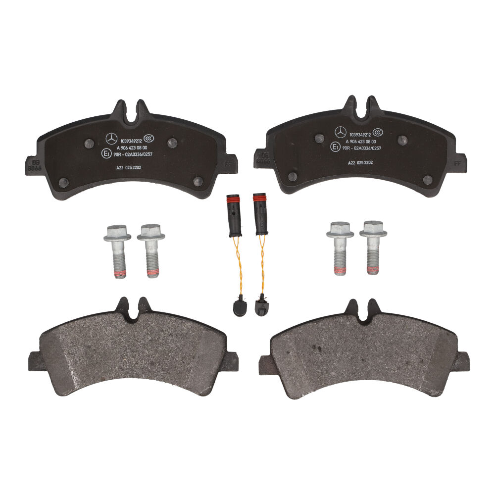 Juego de pastillas de freno para Vanes, Marca Mercedes-Benz, compatible con Sprinter image number 0