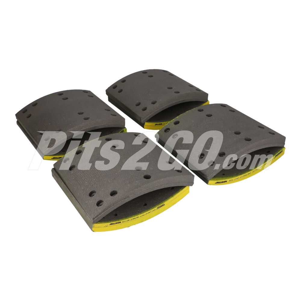 Balata trasera, para Tractocamión, Marca del producto: Meritor, compatible con: Genérico,Número de parte: TDAAF7004707 image number 1