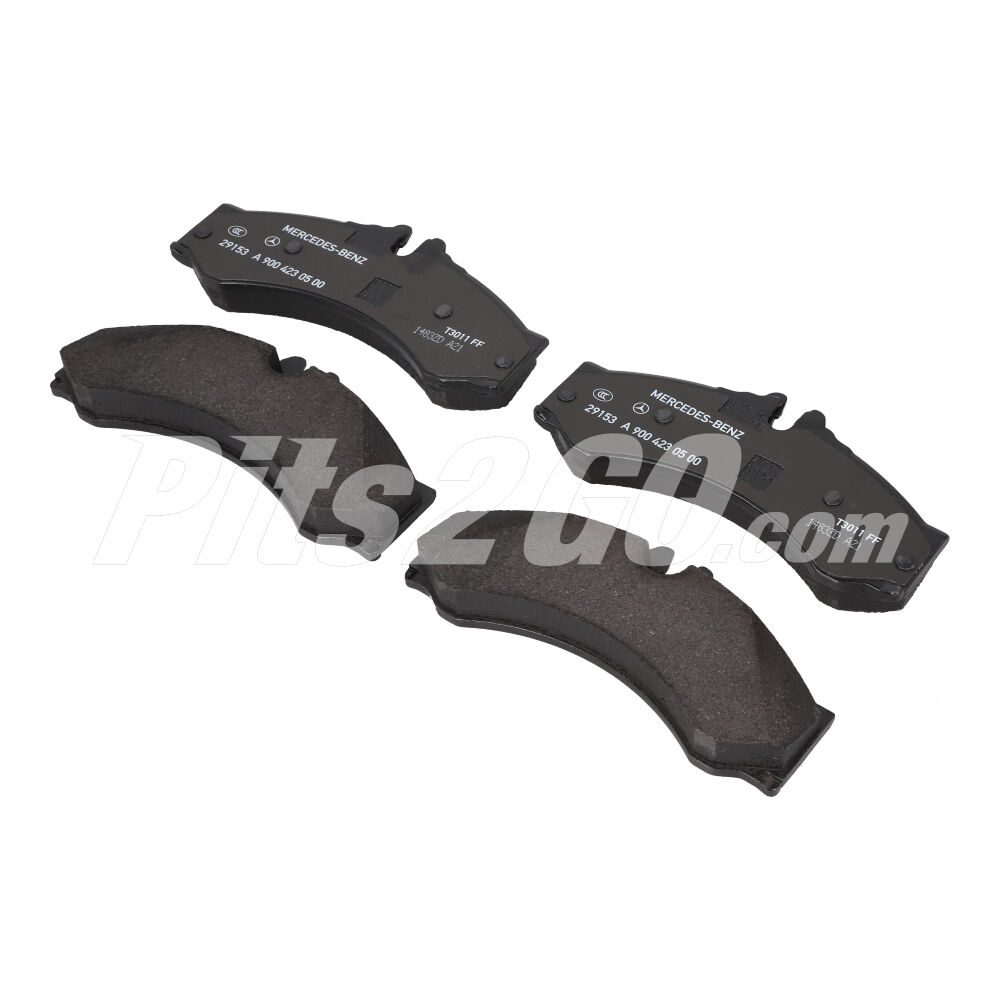 Juego piezas forro freno para Vanes, Marca Mercedes-Benz, compatible con Sprinter image number 2