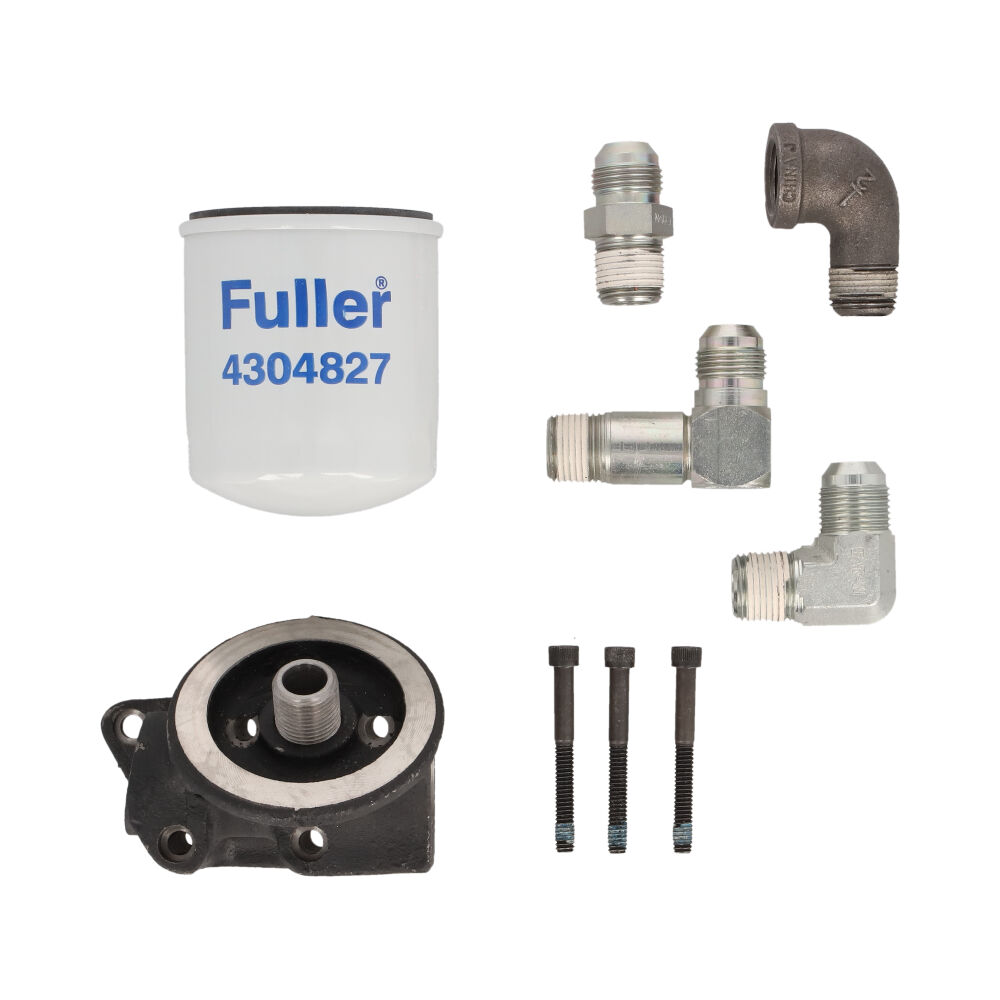 Kit de adaptador filtro de aceite para Tractocamión, Marca Eaton-Fuller, compatible con Genérico image number 0