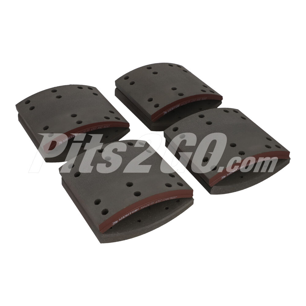Juego balata para Tractocamión, Marca Meritor, compatible con Genérico image number 1