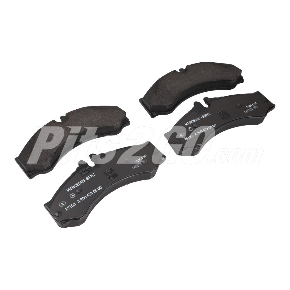 Juego piezas forro freno para Vanes, Marca Mercedes-Benz, compatible con Sprinter image number 3