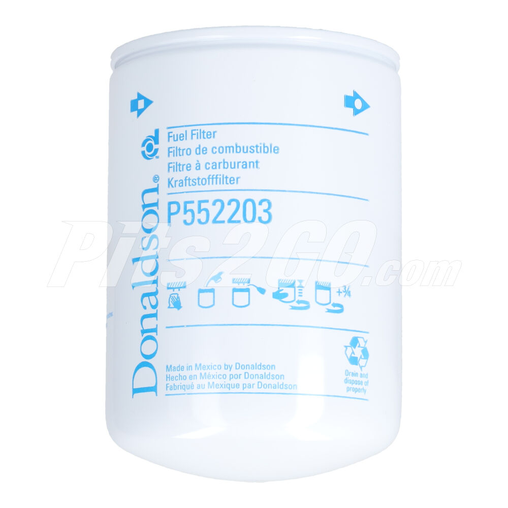 Filtro de combustible enroscable, para Tractocamión, Marca del producto: Donaldson, compatible con: Genérico,número de parte:,DNP552203 image number 2