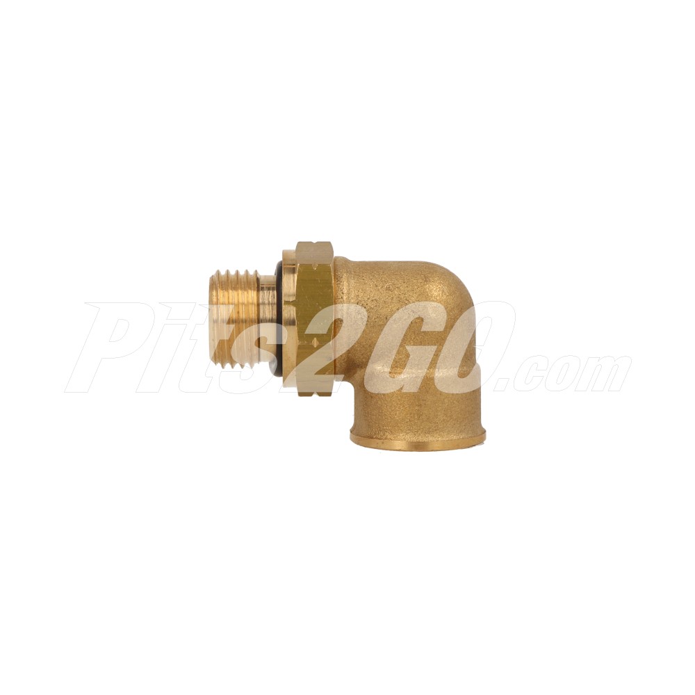 Conexión 90  rosca externa e interior m 16 x 1.5 para Tractocamión, Marca Volvo, compatible con FH image number 1
