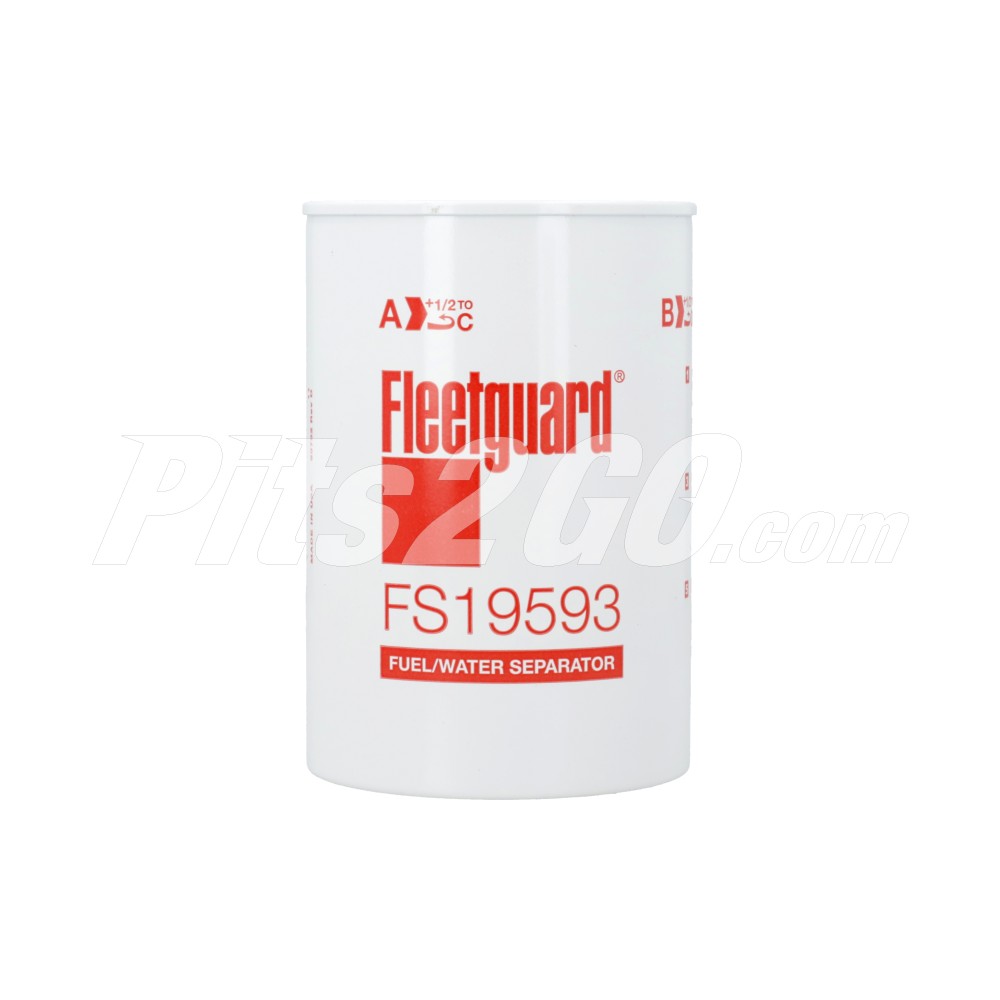 Filtro separador combustible para Tractocamión, Marca Fleetguard, compatible con FH image number 2