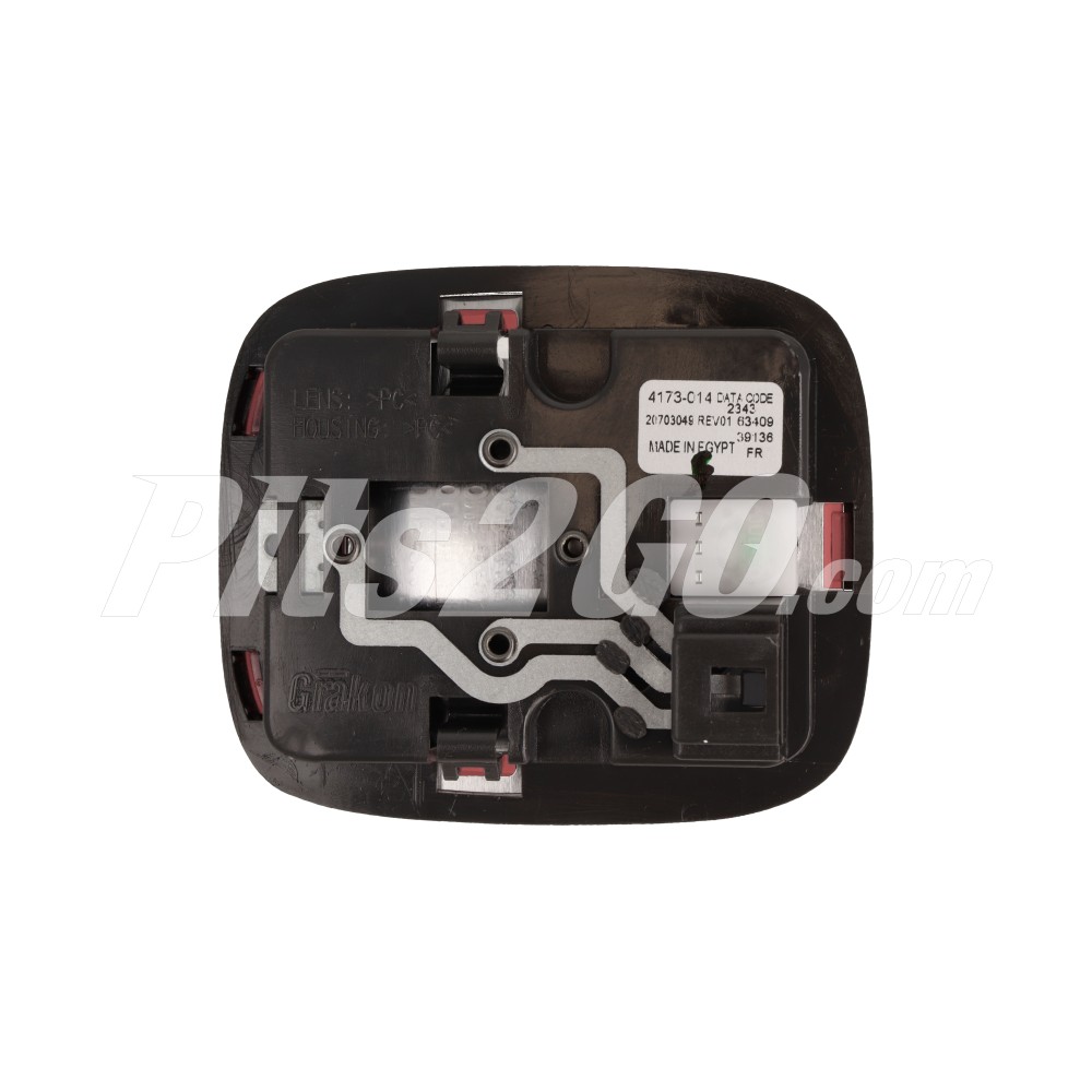 Plafón de puerta rojo para Tractocamión, Marca Volvo, compatible con FH image number 1