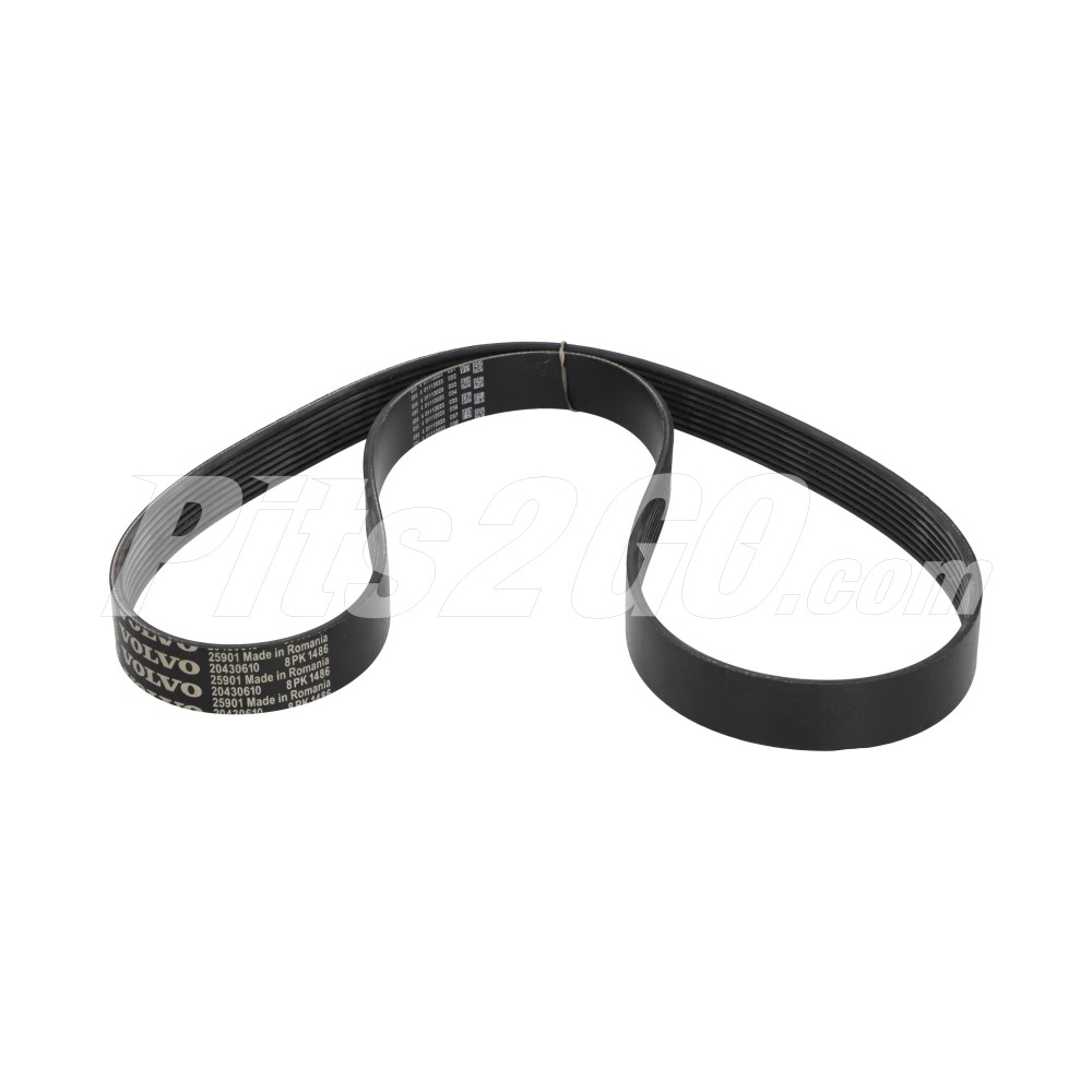 Correa en V para Buses, Marca Volvo, compatible con B11R,B12 image number 2