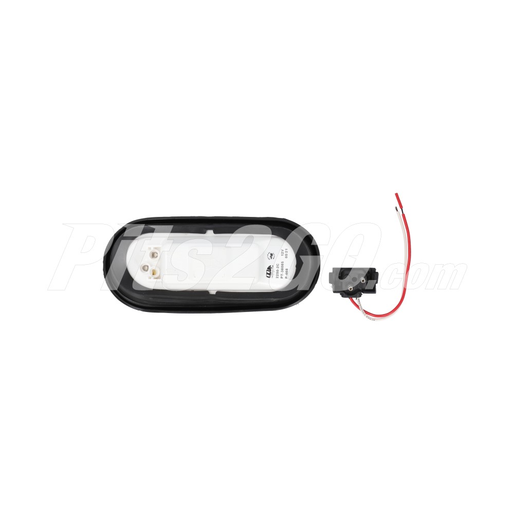 Plafón blanco reversa con cables para Tractocamión, Marca Volvo, compatible con FH image number 2
