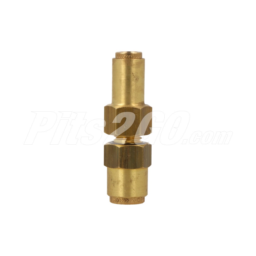 Conexión recta  1/4 x 3/8 para Tractocamión, Marca Volvo, compatible con FH,VNL image number 1
