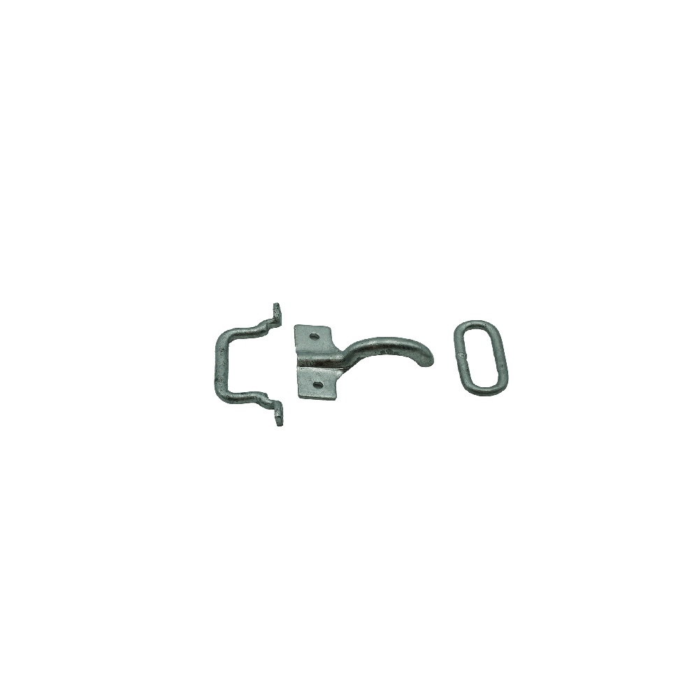 Soporte de retención gancho-enlace-soporte zinc para Remolques, Marca Great Dane, compatible con Cajas image number 0