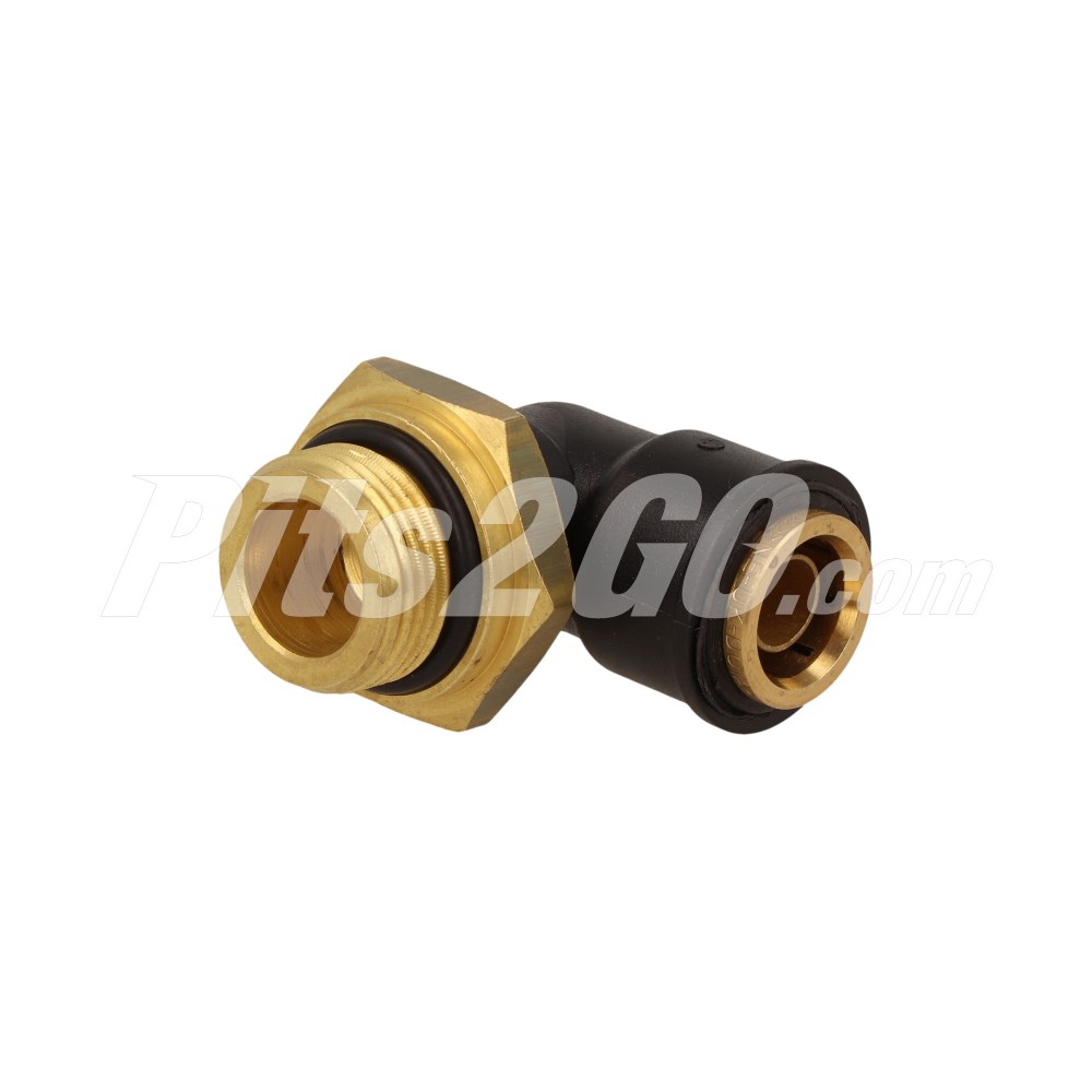 Niple angular 1 2  m 22 x 1.5 rosca para Tractocamión, Marca Volvo, compatible con FH image number 3