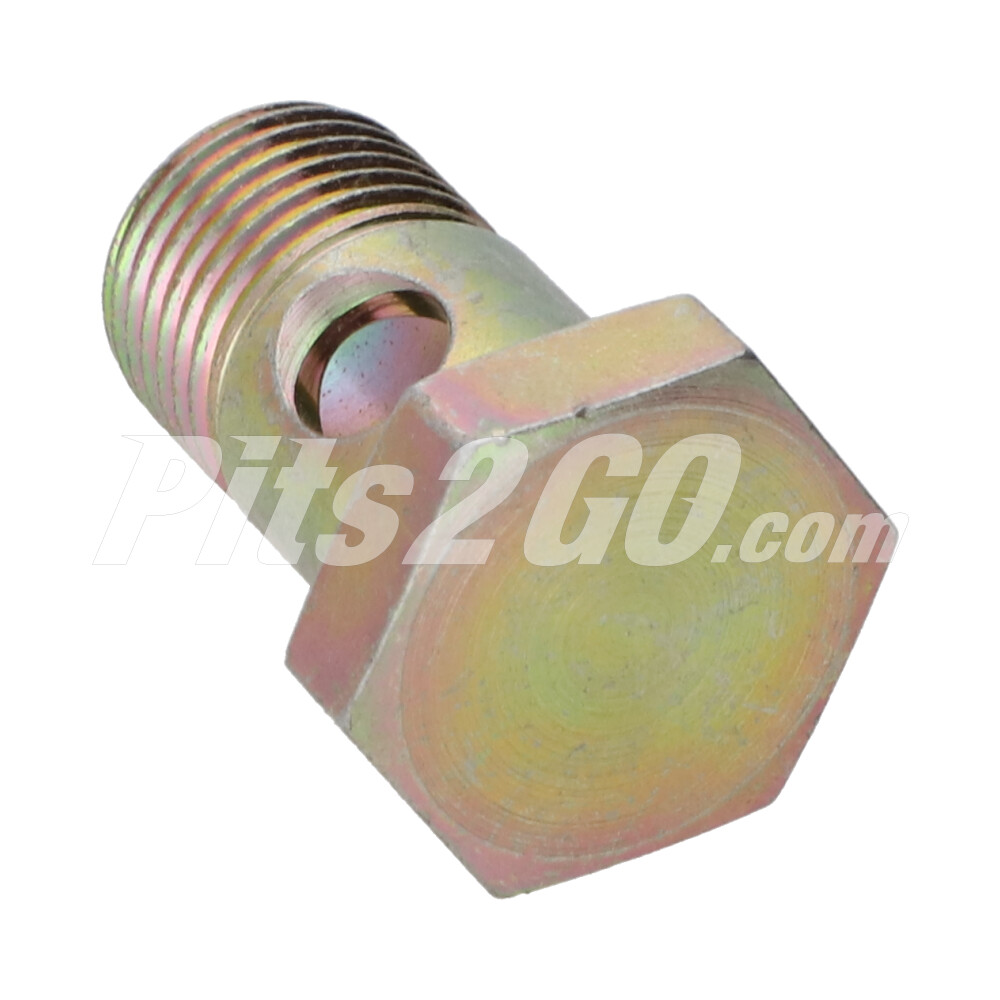 Tornillo hueco tubo aceite FL120 para Buses, Marca Freightliner, compatible con OM366 image number 2