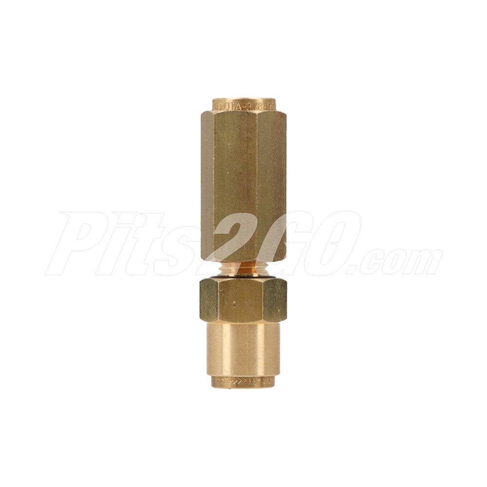Conexión  3/8 x 3/8 para Tractocamión, Marca Volvo, compatible con VNL image number 1