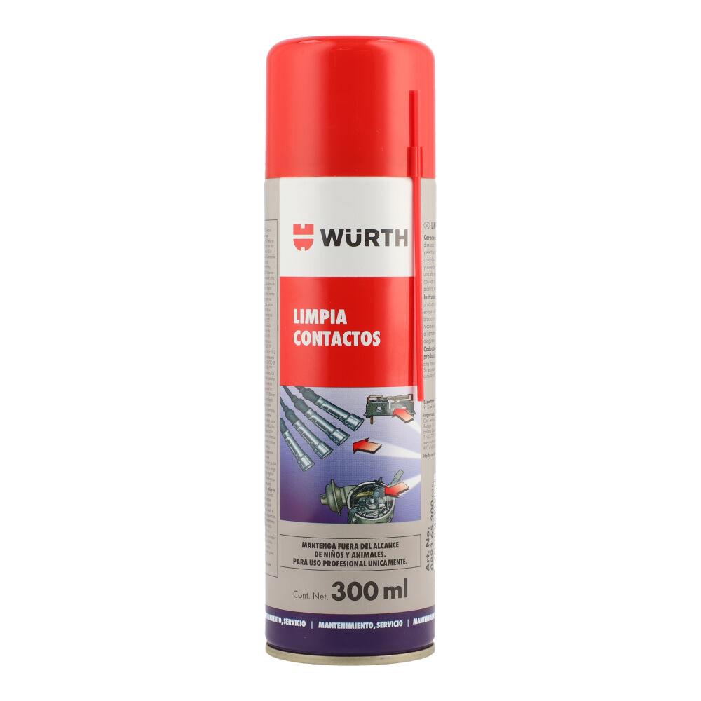 Limpia contactos para Tractocamión, Marca Wurth, compatible con Genérico