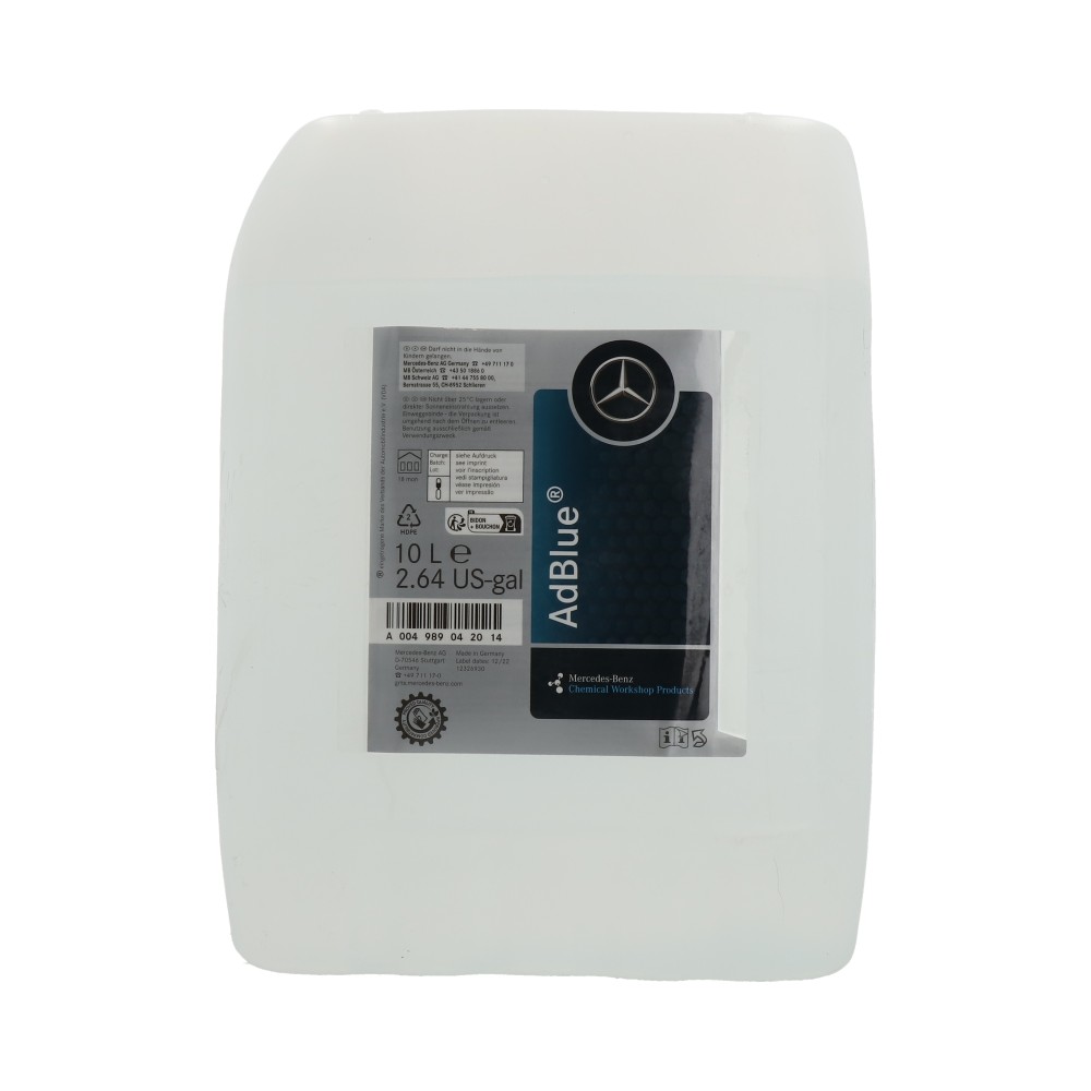 Adblue 10 litros para Vanes, Marca del producto Mercedes-Benz, compatible con Sprinter