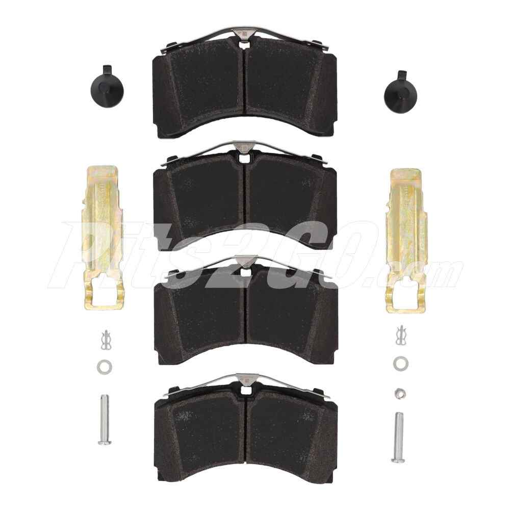 Pastilla de freno de disco, para Tractocamión, Marca del producto: TMD Friction, compatible con: Genérico,número de parte: TXTS2924401 image number 2