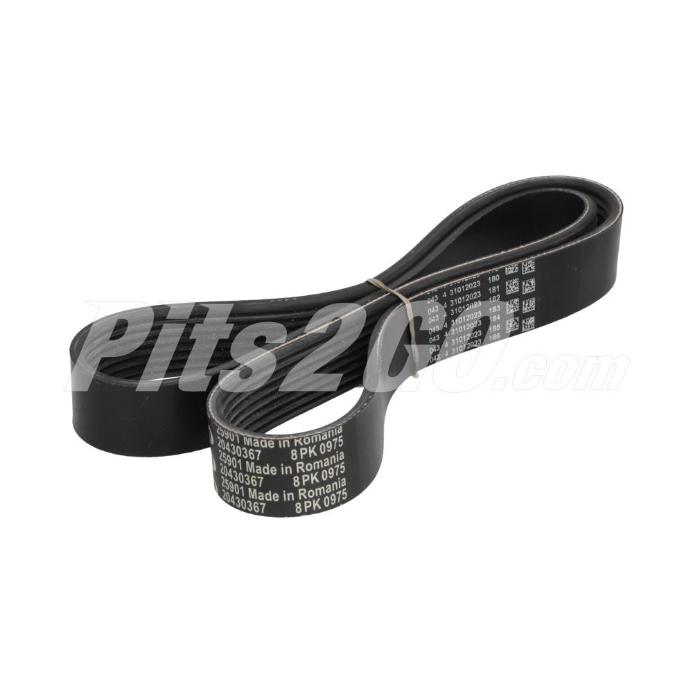 Correa en V para Tractocamión, Marca Volvo, compatible con FH image number 1