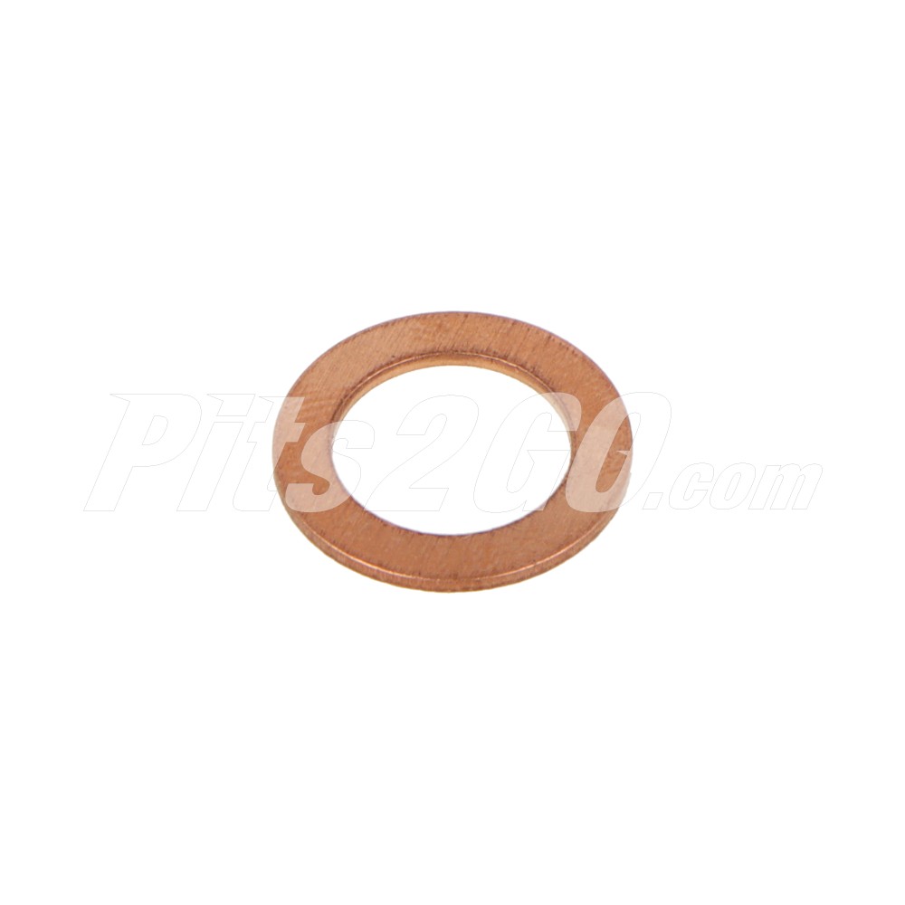 Junta cobre 10mm interior. 16mm exterior para Tractocamión, Marca Volvo, compatible con FH image number 1