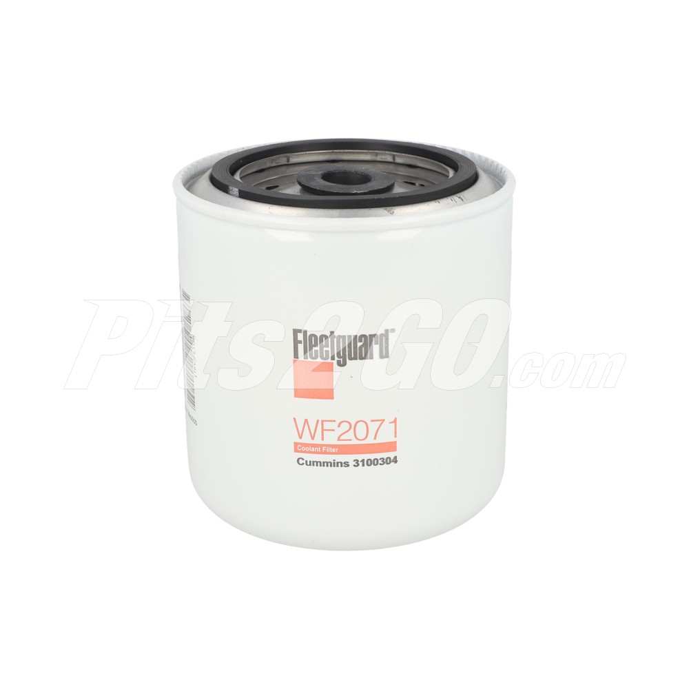 Filtro para refrigerante, anticongelante o agua tipo sellado, para Tractocamión, Marca del producto: Fleetguard, compatible con: Genérico,Número de parte: FGWF2071 image number 2