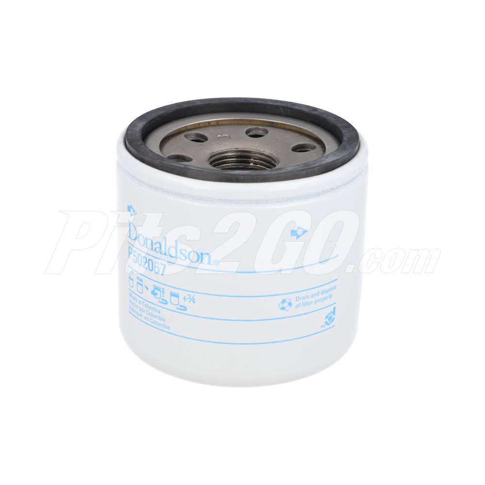 Filtro aceite para Tractocamión, Marca Donaldson, compatible con Genérico image number 2