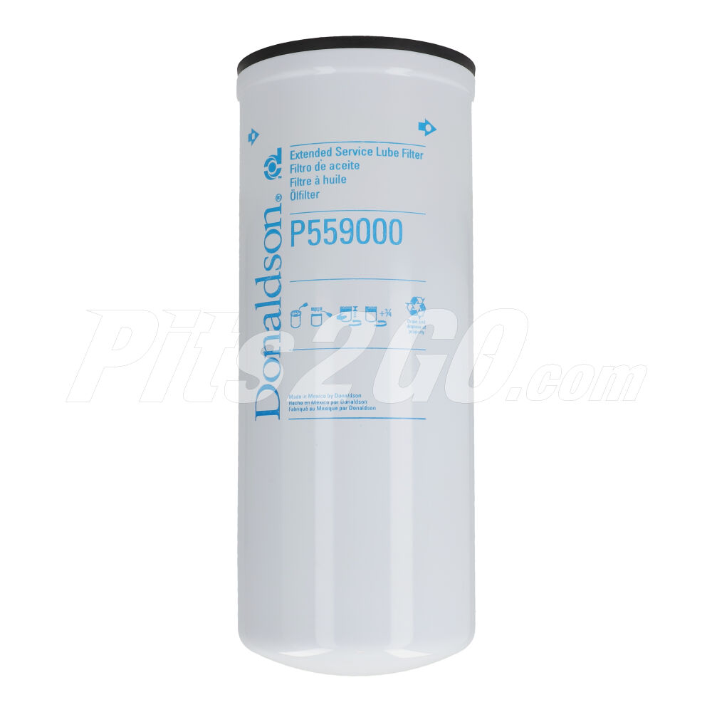 Filtro de aceite en roscable para Tractocamión, Marca Donaldson, compatible con Genérico image number 2