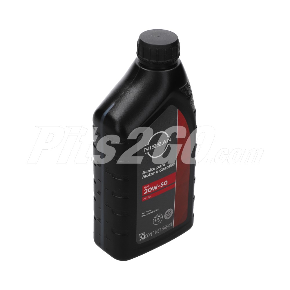 Kit cambio de aceite 4 botes y 1 filtro para March, Versa, Sentra, Kicks, Tiida y Note, Xtrail, Marca Nissan image number 2