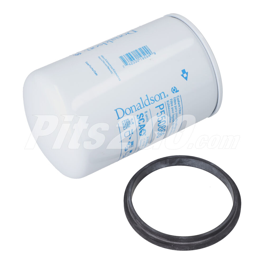 Filtro para refrigerante anticongelante o agua tipo sellado, para Tractocamión, Marca del producto: Donaldson, compatible con: Genérico,Número de parte: DNP550866 image number 0