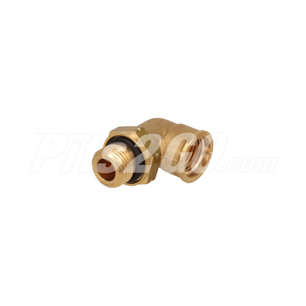 Conexión 90  rosca externa e interior m 16 x 1.5 para Tractocamión, Marca Volvo, compatible con FH image number 2