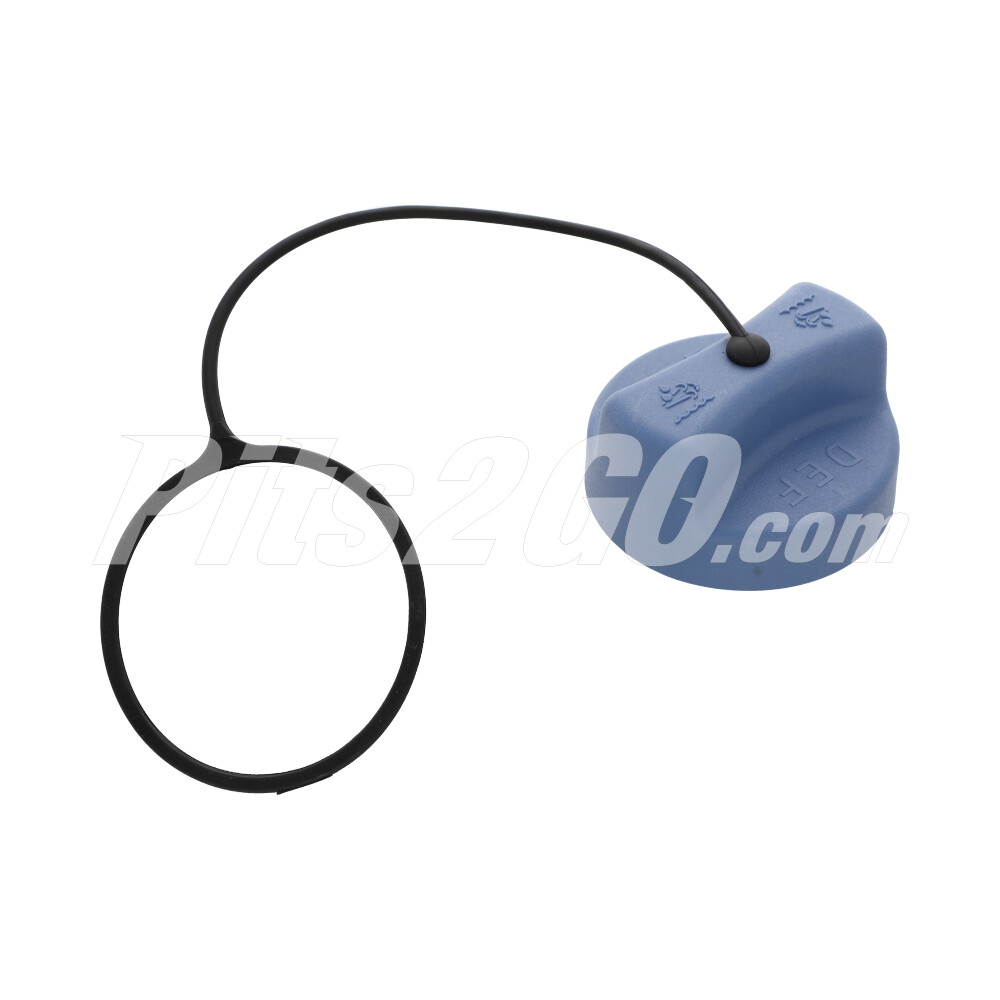 Tapón azul tanque urea para Tractocamión, Marca Freightliner, compatible con Cascadia image number 1