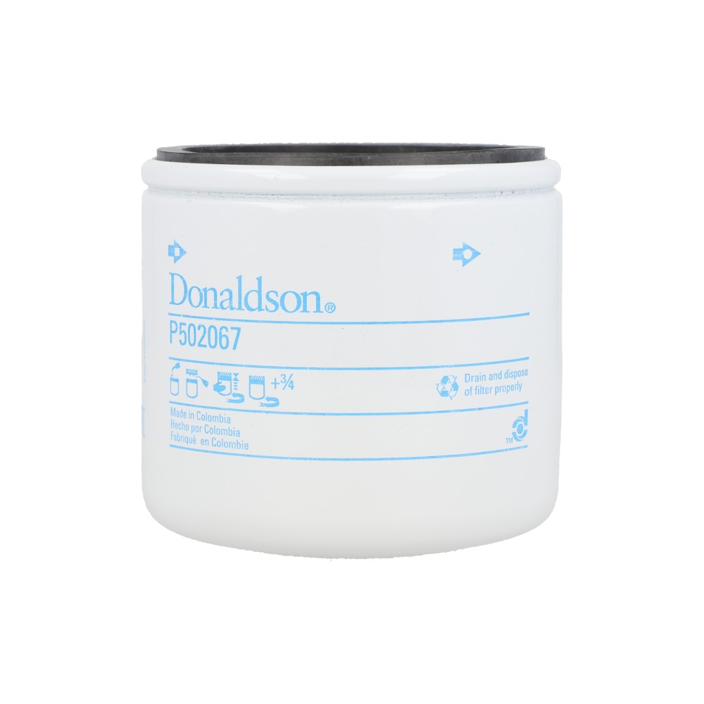 Filtro aceite para Tractocamión, Marca Donaldson, compatible con Genérico